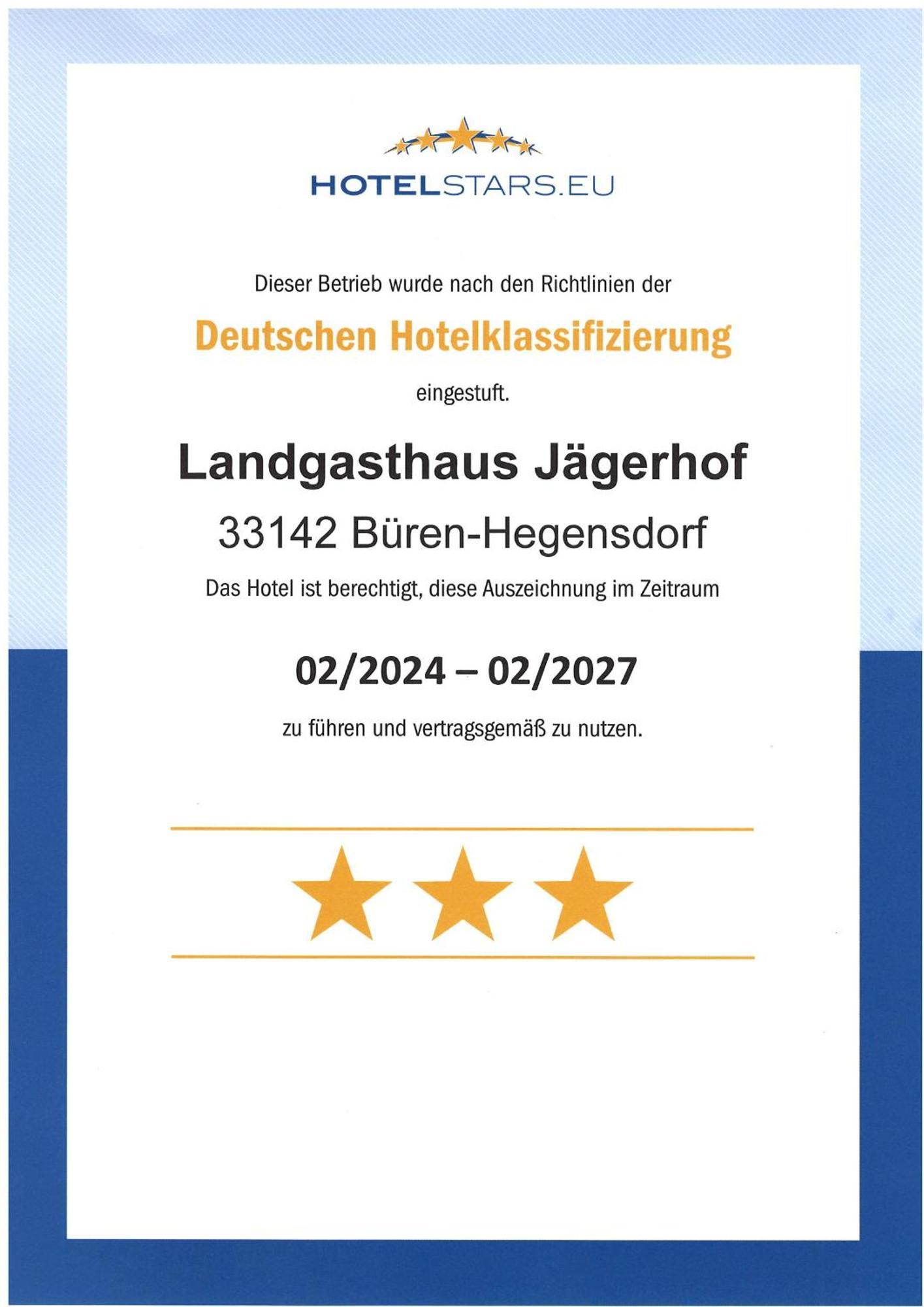 Landgasthaus Jaegerhof Bueren  Bagian luar foto
